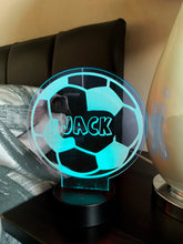 Load image into Gallery viewer, Personalised Football Night Light