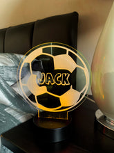 Load image into Gallery viewer, Personalised Football Night Light