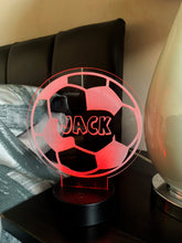 Load image into Gallery viewer, Personalised Football Night Light