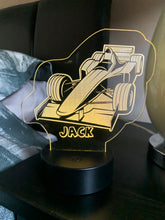 Load image into Gallery viewer, Personalised Formula One Night Light