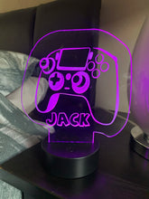 Load image into Gallery viewer, Personalised Gaming Controller Night Light