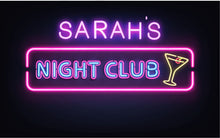 Load image into Gallery viewer, Custom Personalised Bar Beer Mat Runner - Home Bar Spill Mat Gift - Personalised Mat Bar Decor - Man Cave Gift Housewarming Gift For Men