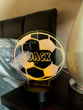 Load image into Gallery viewer, Personalised Football Night Light
