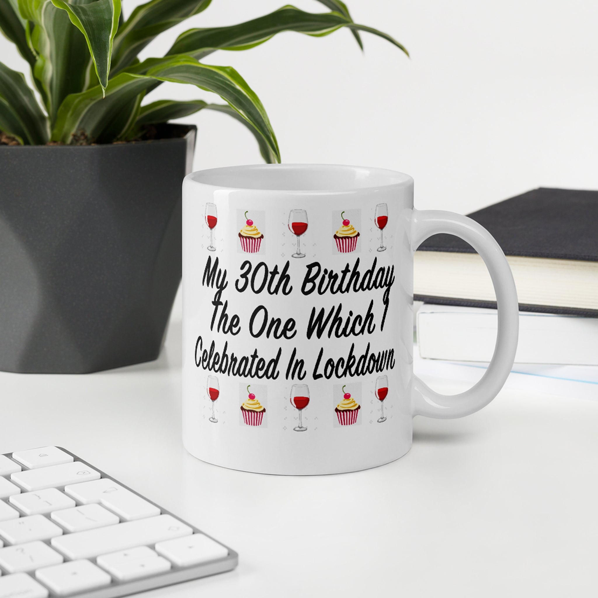 Lockdown Birthday Mug Friends Cup Friends Customised Mug Persona Cutting Edge Prints UK