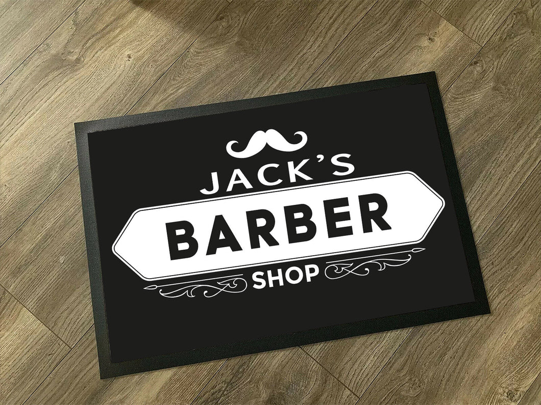 Business Name Doormat / Personalised Barbers Name Doormat / Custom Hairdresser Welcome Mat / New Business Gift / Housewarming Gift