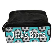 Load image into Gallery viewer, Personalised Football, Rugby,PE, Trainers, Sports Gym Boot Bag With Name
