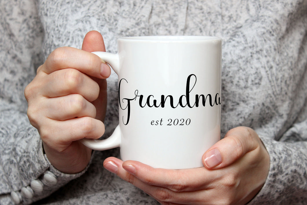 Grandma Reveal, Grandma Mug, Gifts For Grandma, Grandma Birthday Gift, Grandma To Be Gifts, Grandparent Gift, Granny Christmas Gift