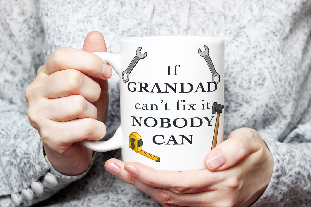 Grandad Tools Mug, Granda Mug, Gifts For Grandad, Grandad Birthday Gift, Grandad To Be Gifts,  Dad Gifts, Dad Christmas Gift