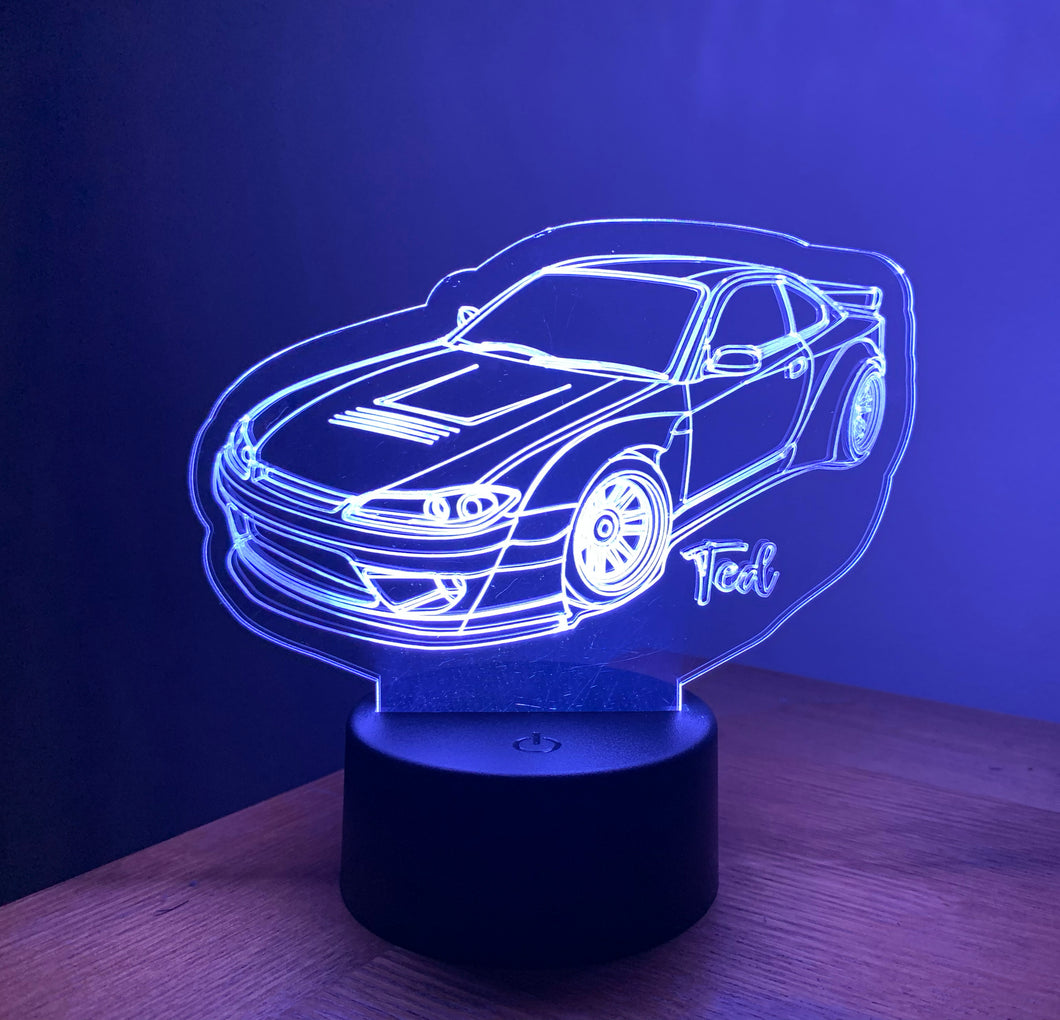 Personalised Colour Changing Car Night Light