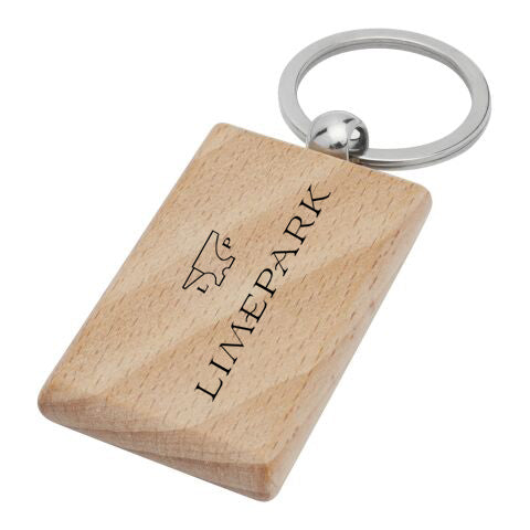 Wooden Personalised Key Ring